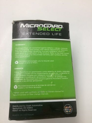 MicroGard Select GENUINE OEM Extended Life Synthetic Oil Filter - MSL57250, US $17.99, image 6
