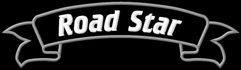 Yamaha road star banner xl xv1600 1600 xv 1700 patch