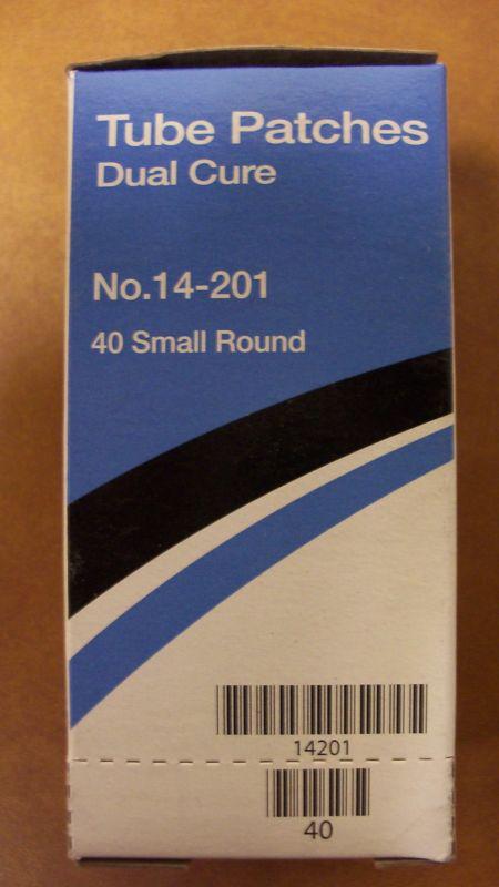 Dual cure small round 1 5/8" (41mm) tire patches (new)
