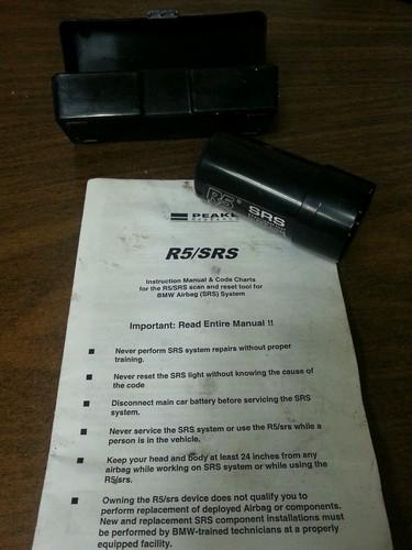 Bmw (87-00) scan tool error reset for bmw airbag