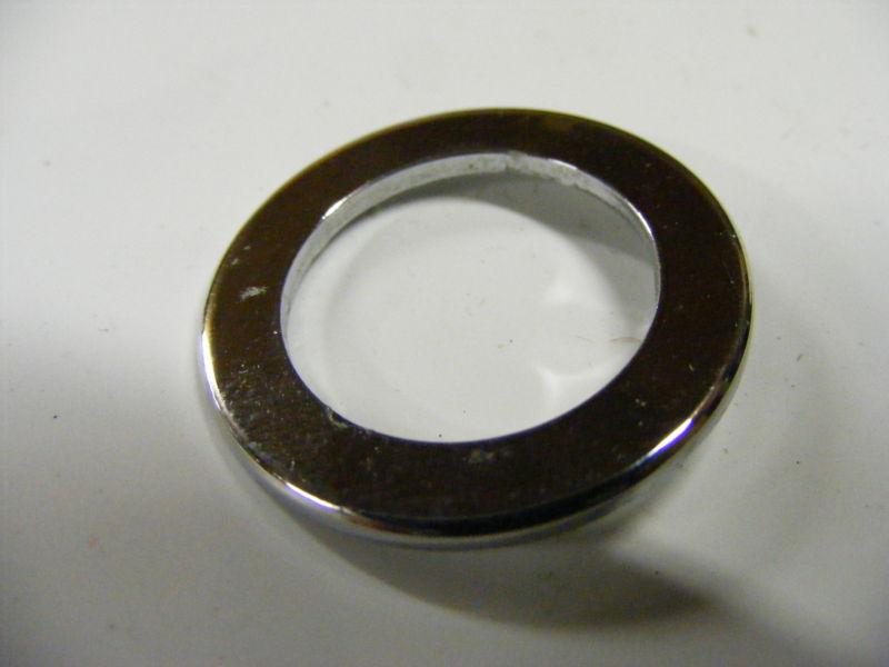 1961 62 FORD FULLSIZE OUTSIDE WIPER BEZEL CHROME NOS NEW C1AB-17514-A, US $11.99, image 3