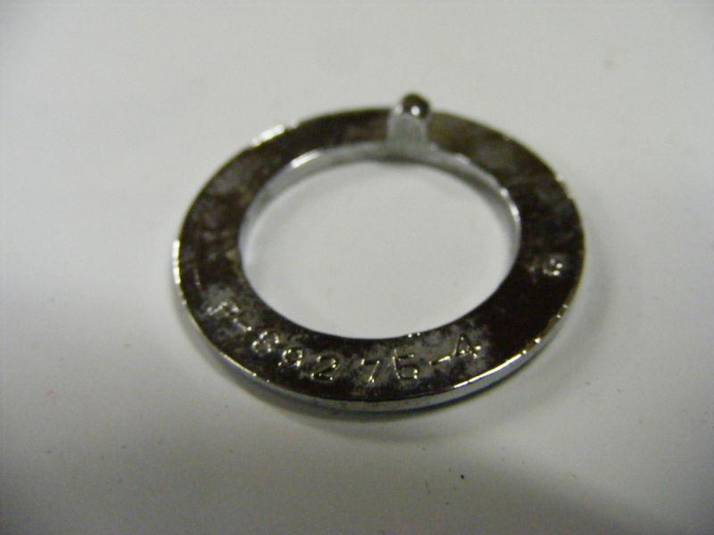 1961 62 FORD FULLSIZE OUTSIDE WIPER BEZEL CHROME NOS NEW C1AB-17514-A, US $11.99, image 4