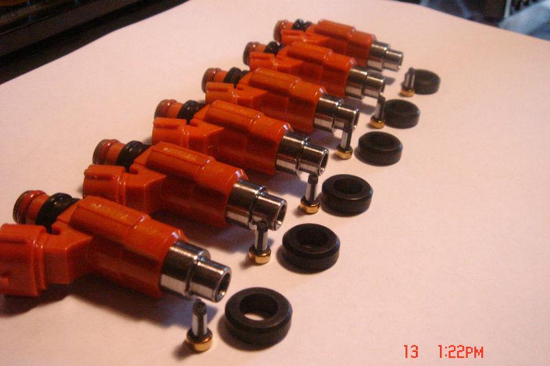 00-05 mitsubishi eclipse 3.0 v6  fuel injectors set cdh210