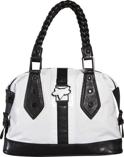 Fox racing womens juxtapose bowler bag purse 2013 white