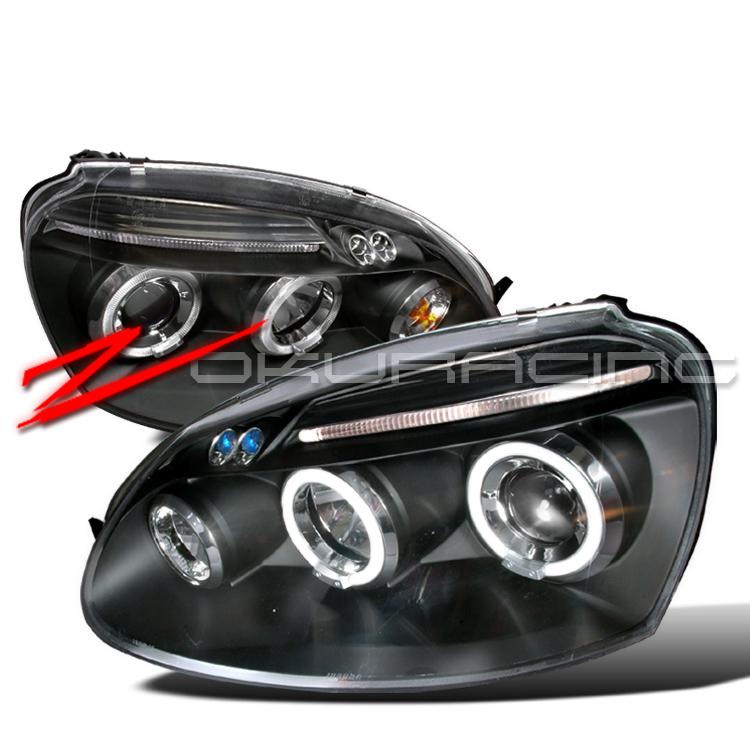 Find 20062008 VW JETTA/RABBIT LED PROJECTOR HEADLIGHTS BLACK in Los