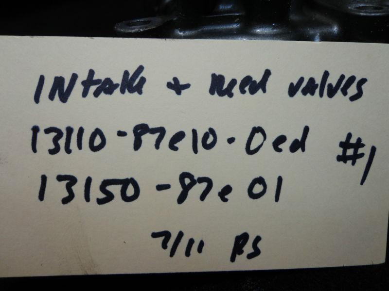 intake,reed valves#13110-87e10-0ed 13150-87e01~Suzuki 1989-2000 DT 90,100 hp~521, US $119.99, image 4