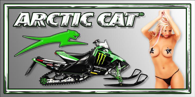  snowmobile chic 9 - new arctic cat banner sno pro crossfire 700 900 1100