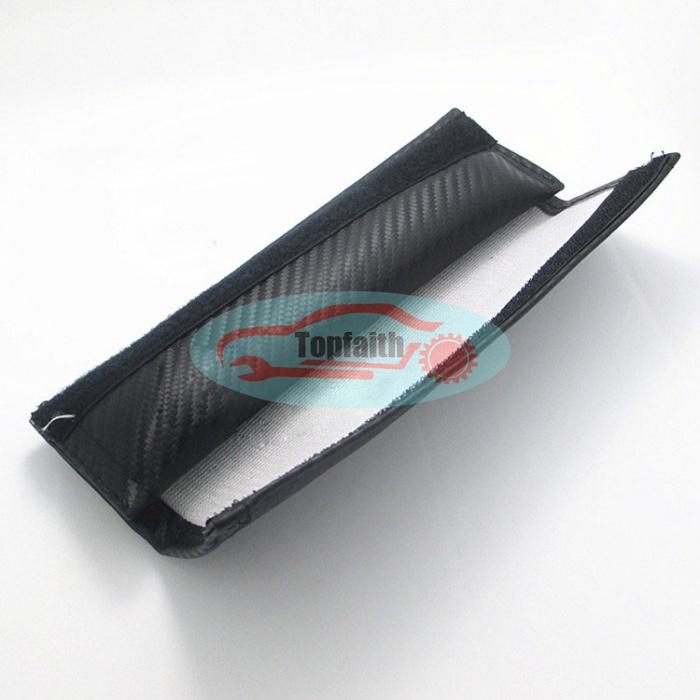 2x Carbon Fiber Embroidery Seat Belt Shoulder Pad Cushions For MAZDASPEED MS, US $12.90, image 2