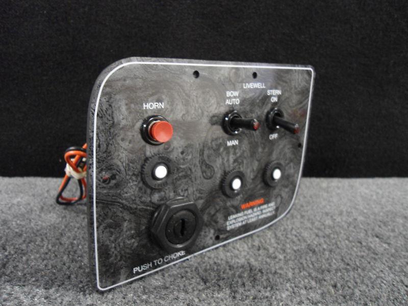 Find PANEL DASH BOAT FISHING HORN & CHOKE WITH SWITCHES CONTROL