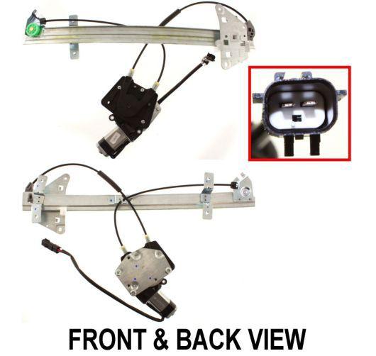 Buy New Front Drivers Side Power Window Regulator with Motor in 48