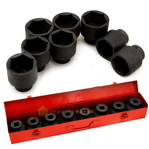 Find 9PC Auto Professional Addon 3/4" SAE CrV Jumbo Impact Sockets Set