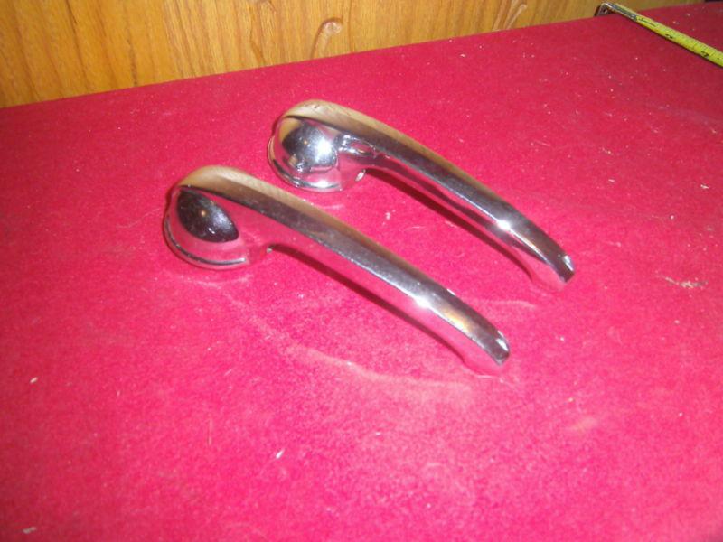 1950s 60s chevy  inside door handels,car? ,truck, pair