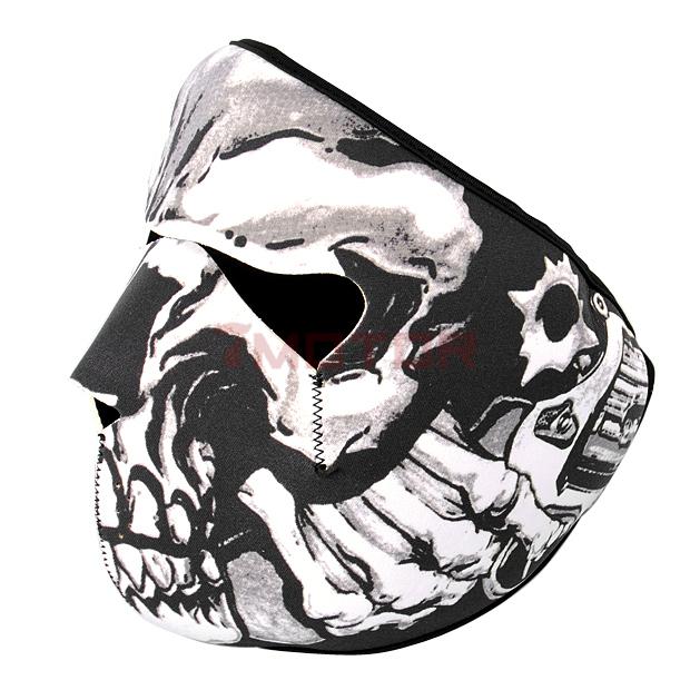 Cool motorcycle neoprene skull hand skeleton gun full face sporting safe mask 