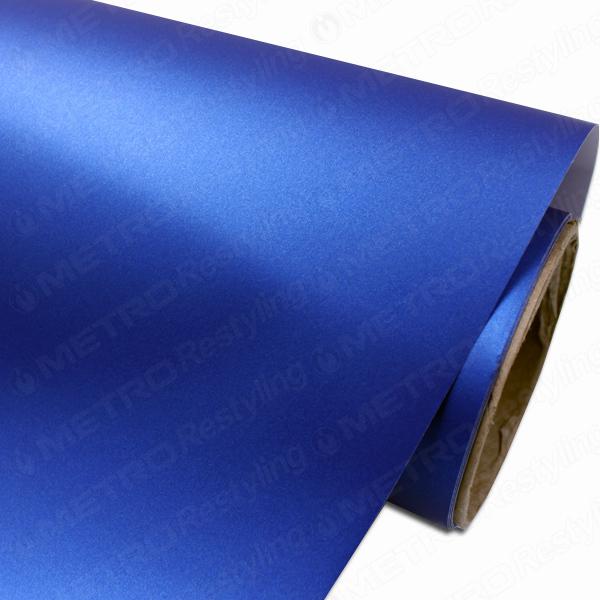 5ft x 8ft 3m 1080 matte blue metallic vinyl scotchprint car wrap film sheet