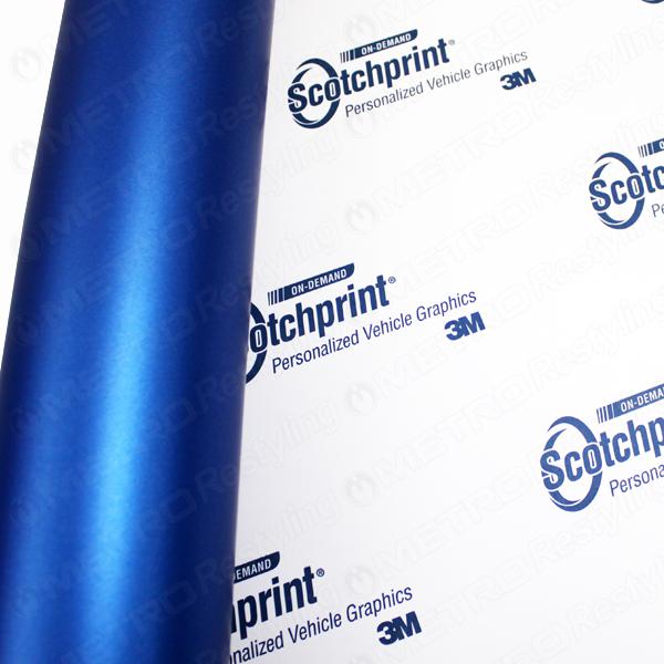 5ft x 8ft 3M 1080 MATTE BLUE METALLIC Vinyl Scotchprint Car Wrap Film Sheet, US $88.98, image 4