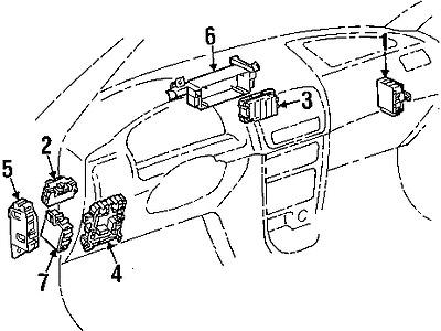 Toyota 82641ab030 genuine oem factory original relay
