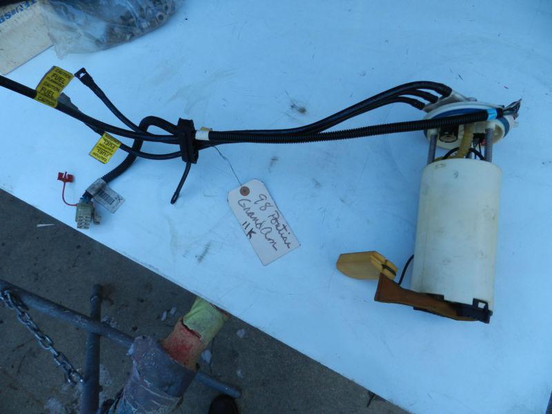 1998 pontiac grand am fuel pump with 11k when removed in 1998