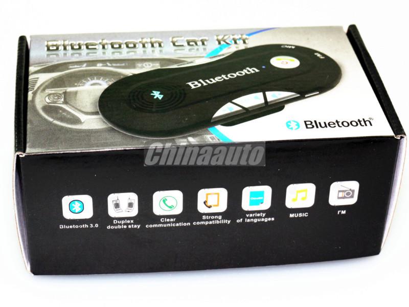 Dual Standby Handsfree Car Kit Bluetooth + Earphone For Mobile phone iPhone 5 4s, US $43.98, image 9