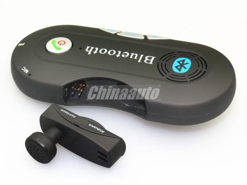 Dual Standby Handsfree Car Kit Bluetooth + Earphone For Mobile phone iPhone 5 4s, US $43.98, image 11