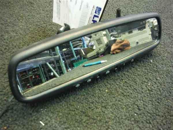 08-12 infiniti g37 oem homelink rear view mirror lkq