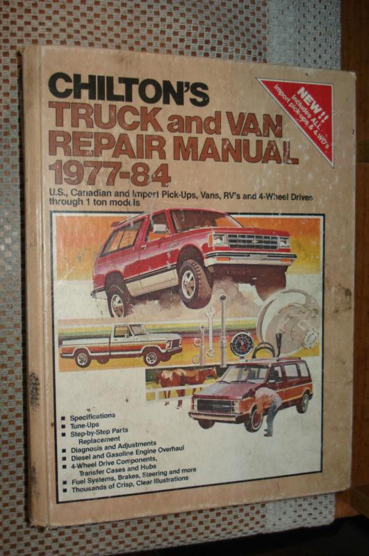 1977-1984 truck service manual shop book chevy ford dodge gmc ih 83 82 79 78 77
