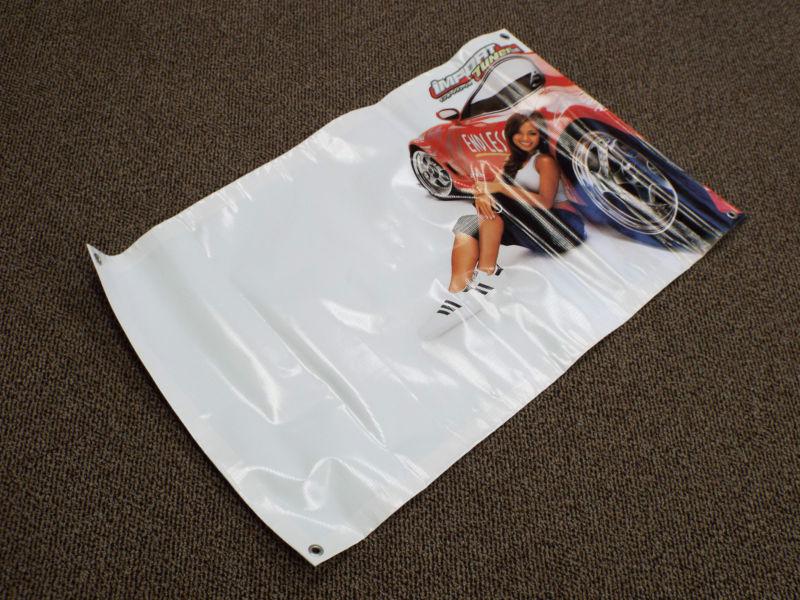 Import tuner vinyl banner 34" x 22" fd3s rx7 car racing jdm performance poster