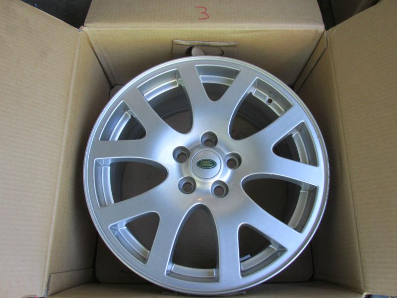 Land Rover Range Rover OEM Silver Wheels & Caps 19 X 9 72204 10 Spoke Sport 3, US $60.00, image 5