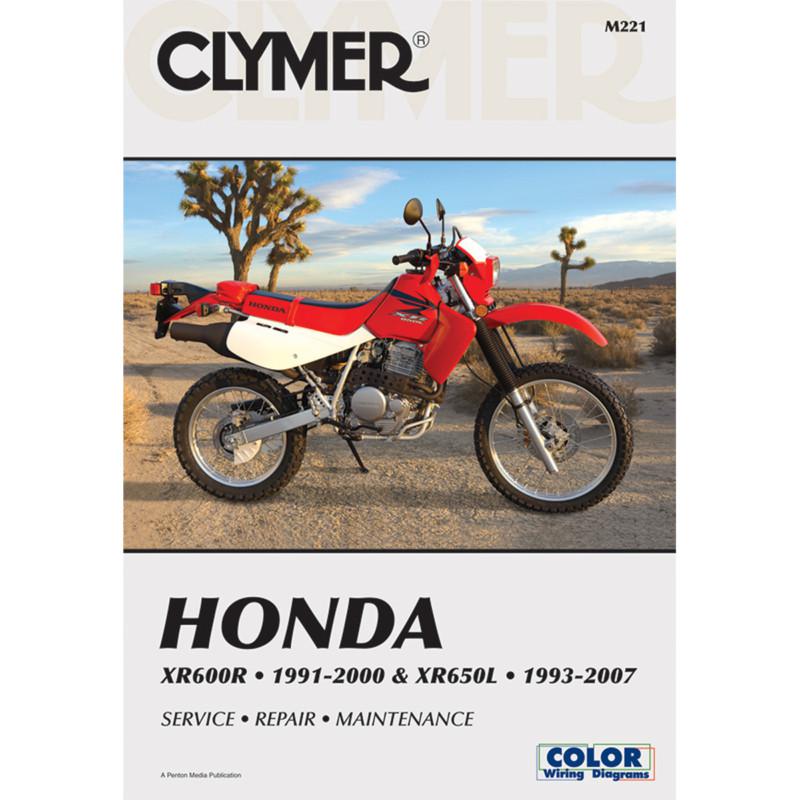 Clymer m221 repair service manual honda xr600r 1991-2000 xr650l 93-07