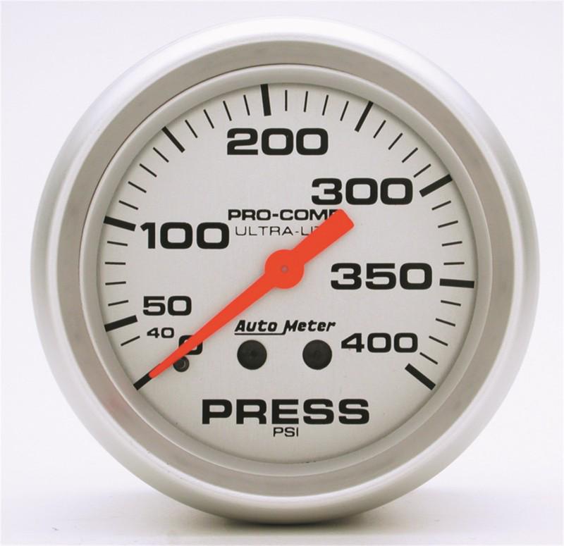 Find Auto Meter 4424 UltraLite; Mechanical Pressure Gauge in Chino