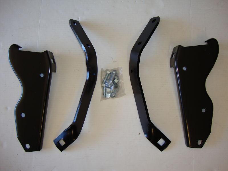 1964-1972 Ford Pickup Truck Rear Bumper Brackets, for (Styleside) Fleetside, Set, US $105.00, image 2