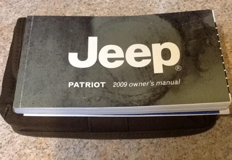 2009 09 jeep patriot owners manual