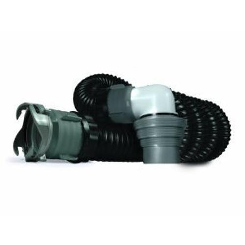 Camco rhinoextreme 15' rv sewer hose black gray tank dump camper trailer tr