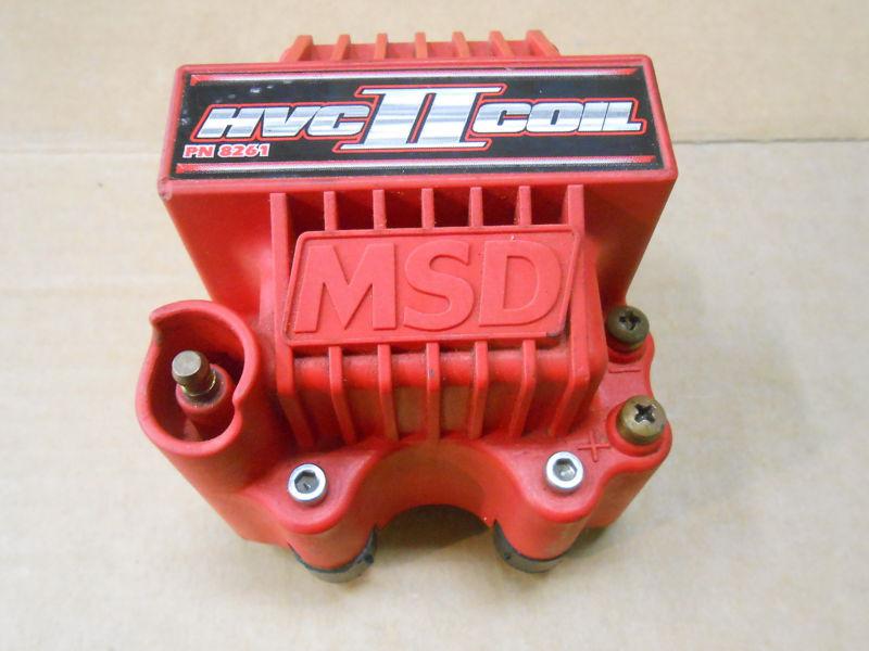 Msd 8261 hvc pro power-2 ignition coil - used - tested ok