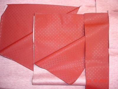 New 1965 1966 chevrolet impala 2door headliner red star with visors & rear panel