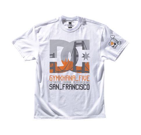 Dc ken block pirelle ford 43 gymkhana 5 city star t-shirt white small