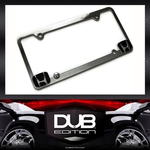 3d geuine licensed honda logo license plate frame universal fit odyssey mini 