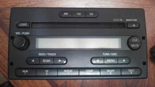 Ford oem 6 disc cd player radio ranger f250 f150 f350 explorer