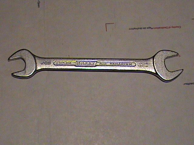 Hazet german made open end wrench  5/8" x 11/16"  very nice, new off the shelf