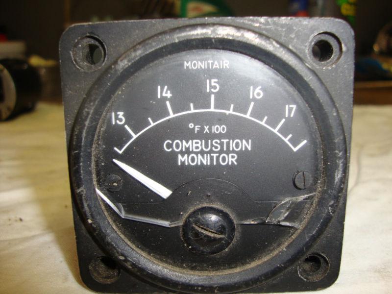 Weston monitair combustion temperature monitor 1964