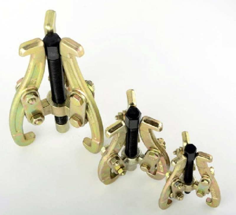 New 3pc 3 jaw gear pulley bearing puller set 3" 4" 6" small leg large mechanics