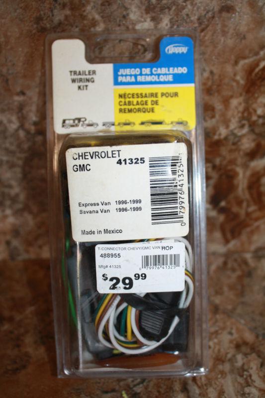Hopkins manufacturing 41325 trailer connector kit chevy gmc vans 1996-99