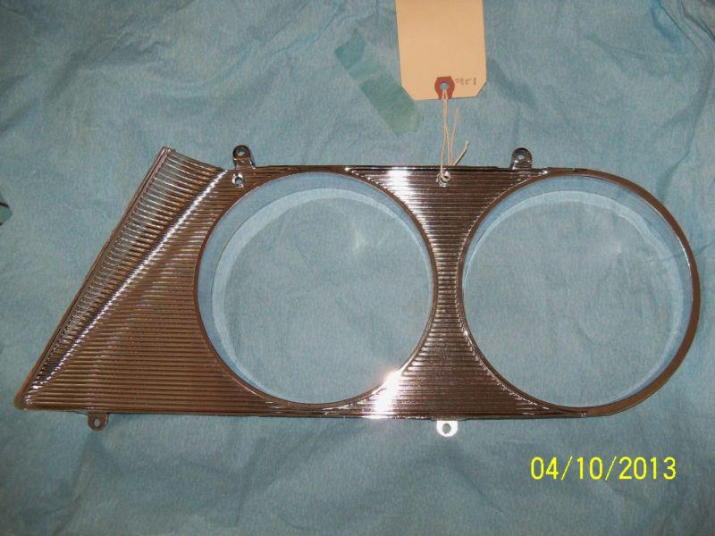 Nos mopar 1964/64 chrysler newport & new yorker left head lamp bezel 