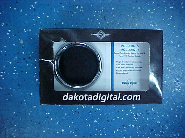 Dakota digital - mcl-3207-r - mcl-3200 series direct plug-in instrument system