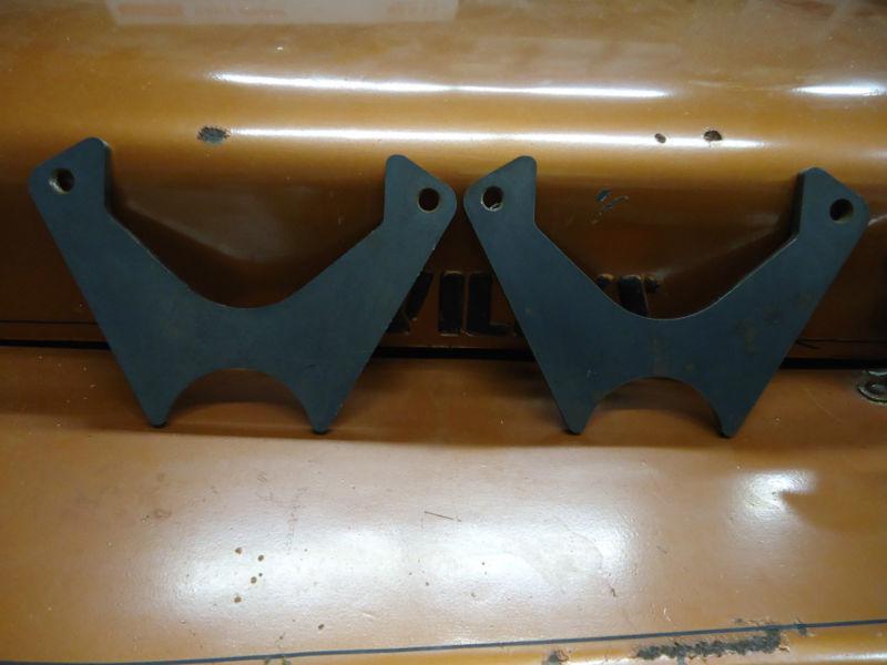 Find Jeep CJ GM disc brake caliper brackets, custom laser cut, Dana 44