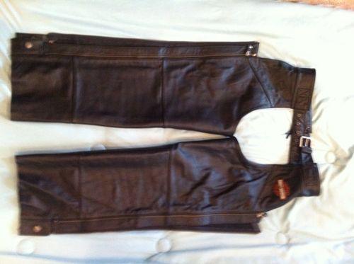 Harley davidson leather chaps