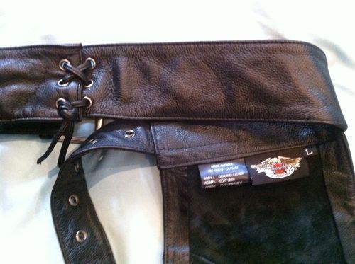 Harley Davidson Leather Chaps, US $25.00, image 3