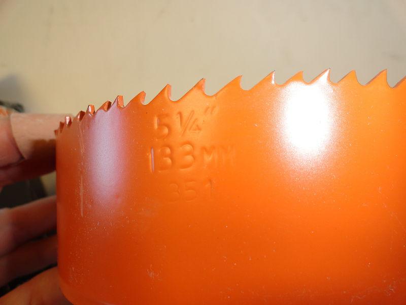 BAHCO SNAP-ON 3830-133 US BI METAL HOLE SAW 5-1/4