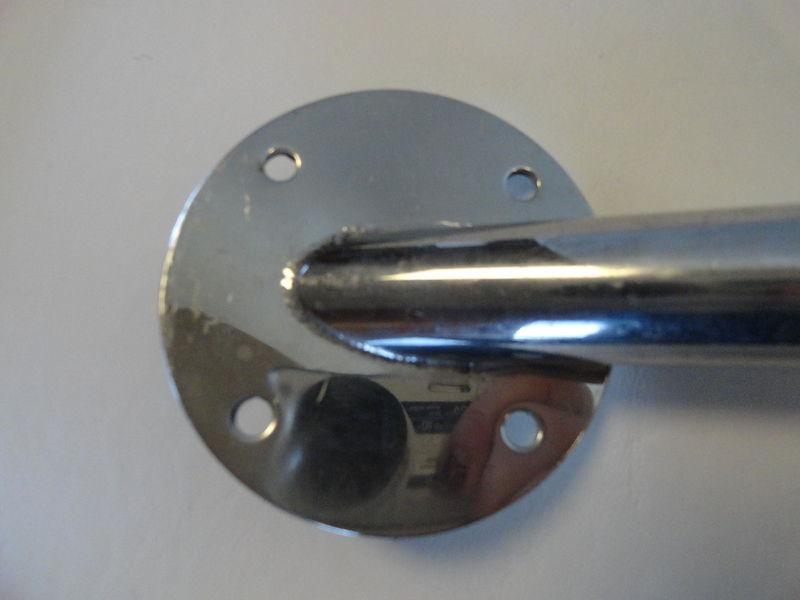 SWIM PLATFORM STANCHION STAINLESS STEEL RAIL 41 3/4