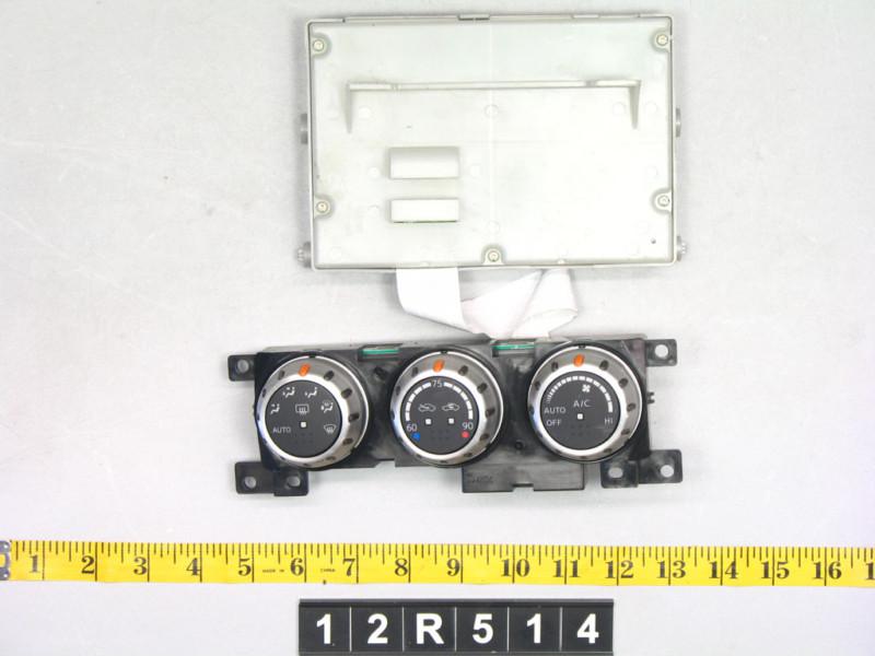 08 350z temperature climate control ac heat unit panel switch 12r514
