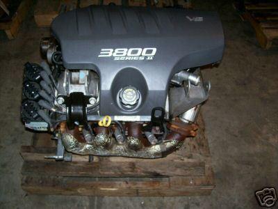00-04  lesabre bonneville engine 3800 3.8 motor 3.8l vin k 135k w/o supercharger